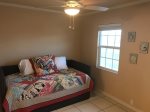 3rd floor bedroom 4 with private full bathroom Hula house South Padre Island pet friendly vacation rental